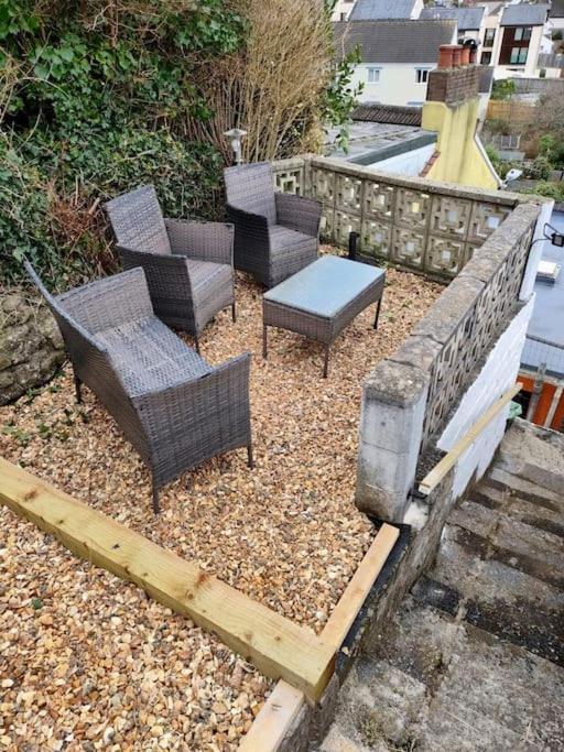 Fishermen'S Cottage With Log Burner, 2 Bathrooms & Sea Views From Garden Terraces The Mumbles Luaran gambar