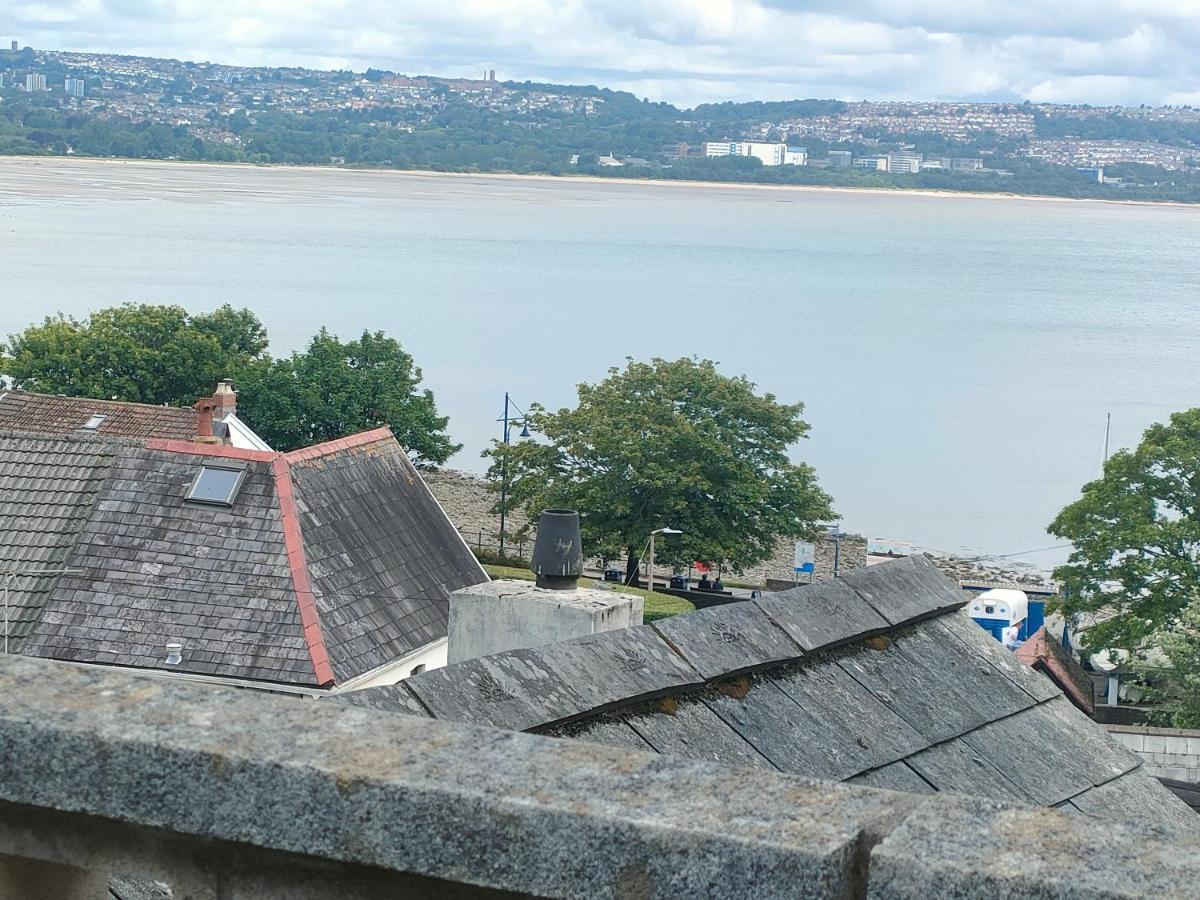 Fishermen'S Cottage With Log Burner, 2 Bathrooms & Sea Views From Garden Terraces The Mumbles Luaran gambar